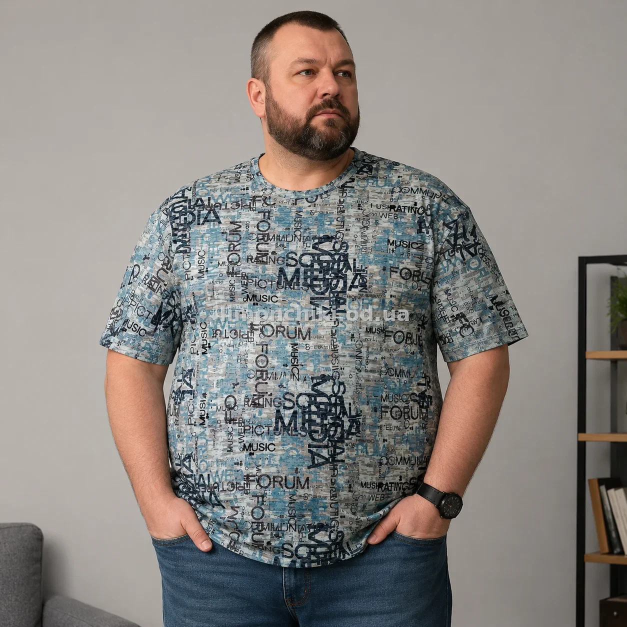 Футболка батал